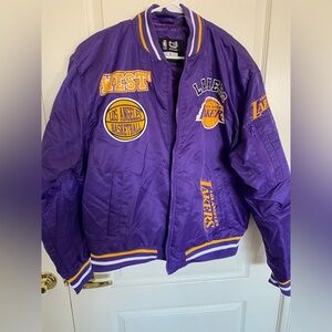Purple Los Angeles Basketball Jacket
